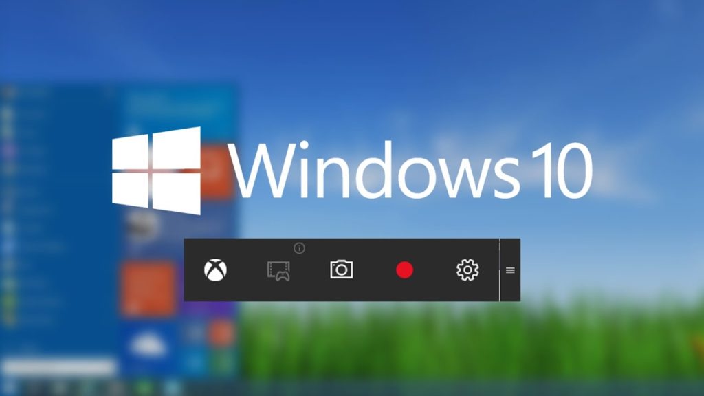 windows 10 record screen and video and audio
