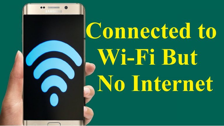 How to Fix: WiFi Connected But No Internet Access