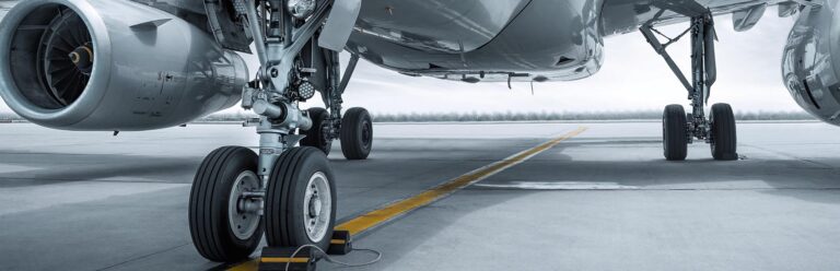 Are airplane tires filled with water?