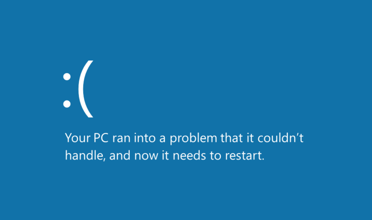 Are blue screens of death common?