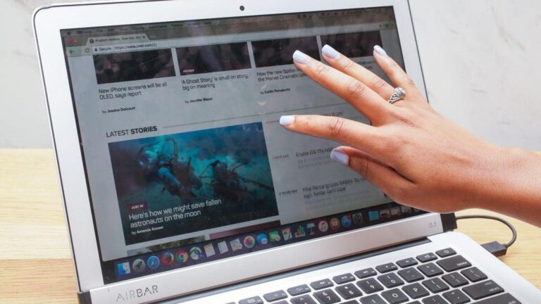 Er MacBook Airs berøringsskærm?