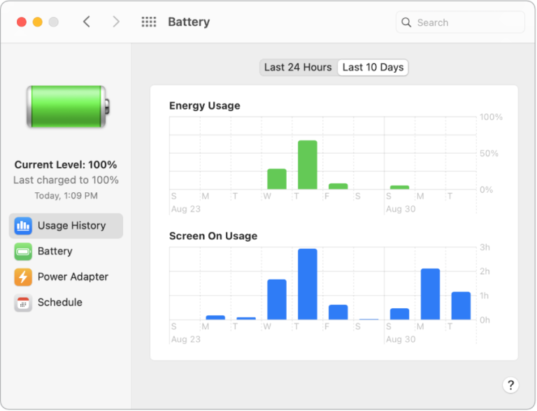 At what percentage should I charge my MacBook Pro?