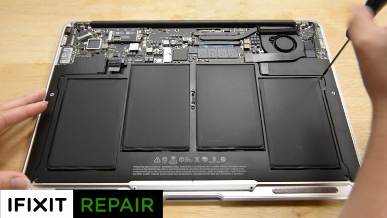 Kan ett batteri bytas i en MacBook Air?