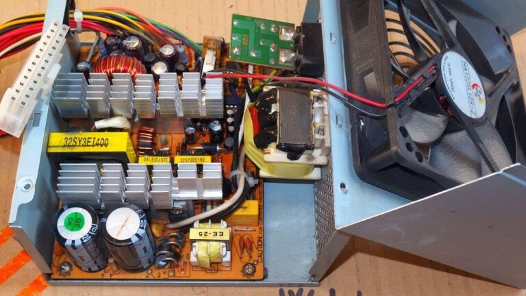 Can a PC power supply be repaired?