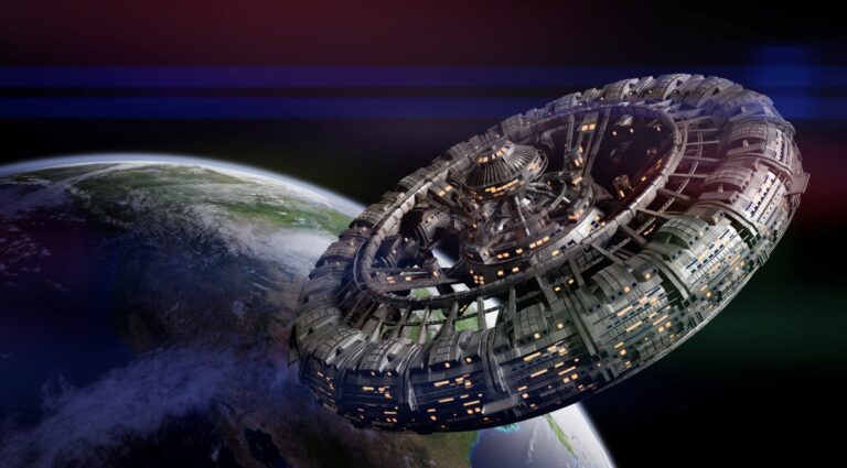 Can centrifugal force simulate gravity in space?