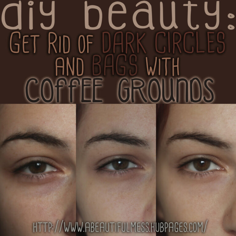 Can coffee reduce dark circles?