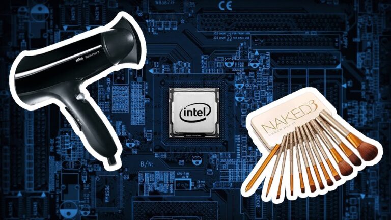Can I use a hair dryer to clean my PC?