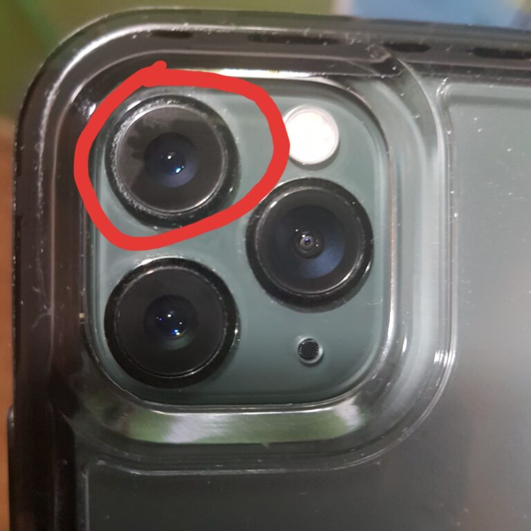 Can iPhone 11 pro camera get scratched?