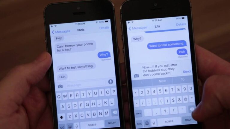 Kan någon se dig skriva på iMessage?