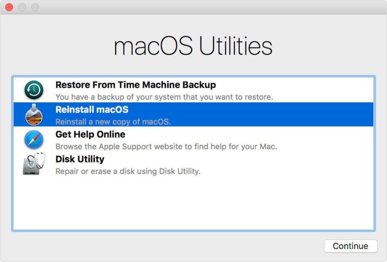 Kan du nedgradera macOS?