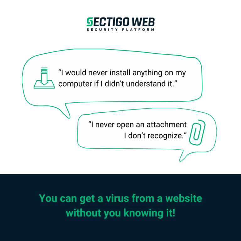 Can you get a virus without downloading anything?