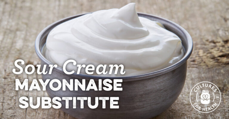 Can you replace mayo with sour cream?