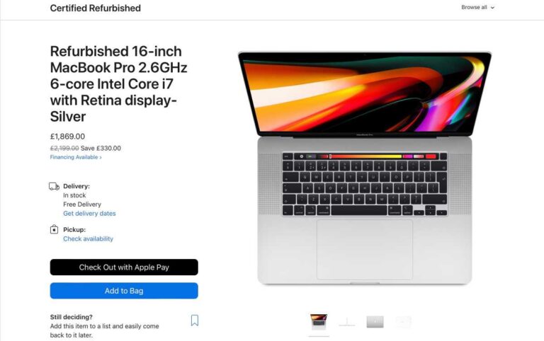 Kan du sælge din Mac til Apple?