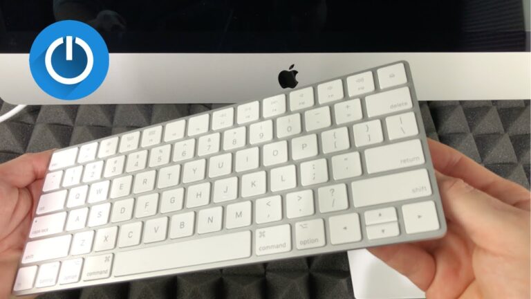 Can you turn on Mac with keyboard?