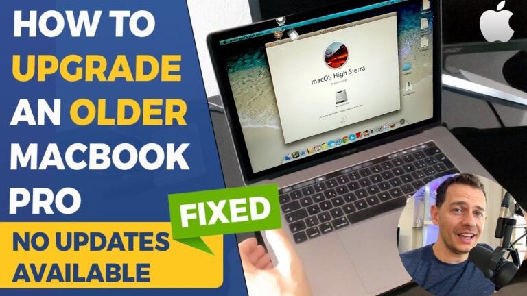 Kan du opgradere en gammel MacBook Pro?