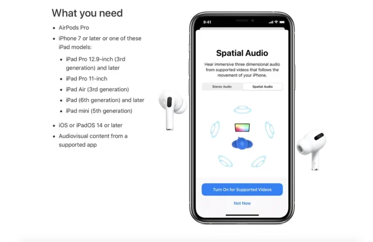 Har du brug for AirPods til rumlig lyd?