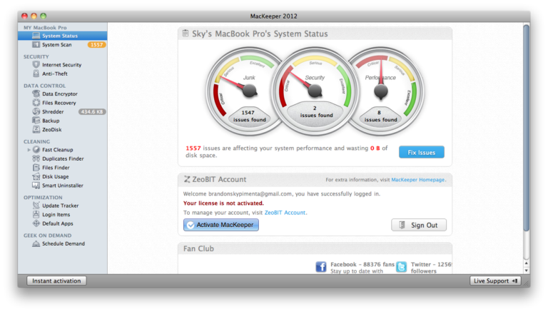 Rekommenderar Apple MacKeeper?
