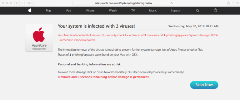 Scanner Apple for virus?
