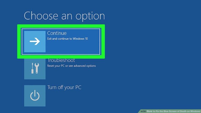 Does Blue Screen of Death fix itself?