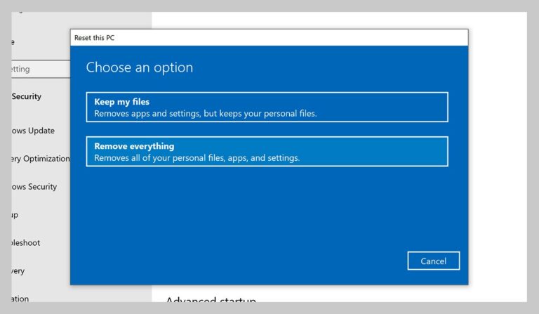Does factory reset make PC faster?
