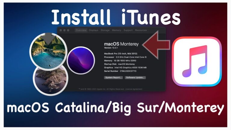 Does iOS Monterey have iTunes?