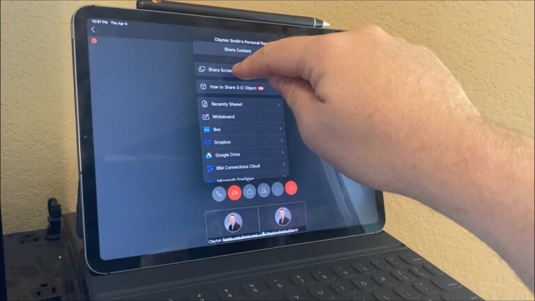 Fungerer WebEx på iPad?