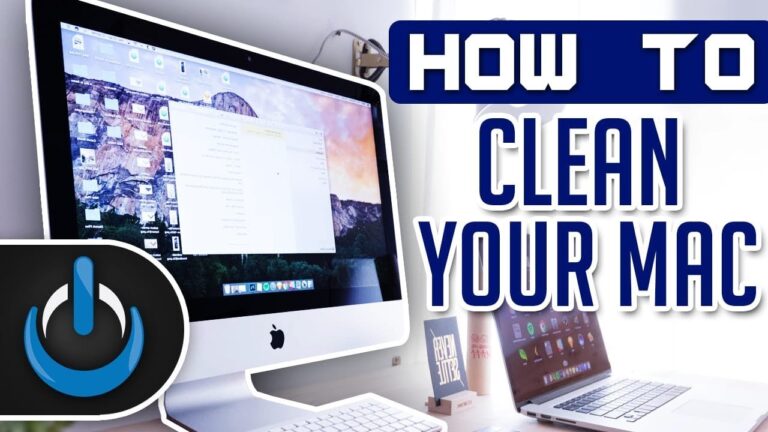How do I clean up my Mac computer?