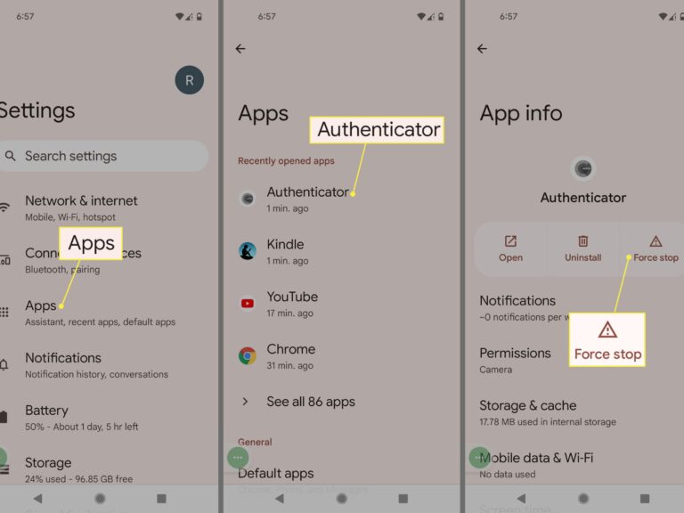Hvordan lukker jeg baggrundsapps på Android?