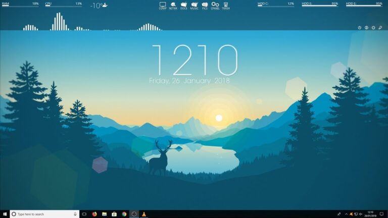Hur anpassar jag mitt skrivbord i Windows 10?