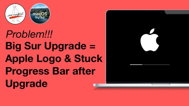 Hvordan løser jeg en Mac, der sidder fast ved at installere en macOS Big Sur-opdatering?