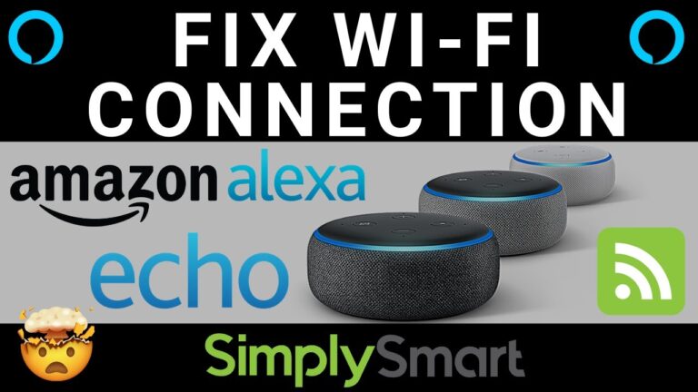 How do I fix my Alexa connection?