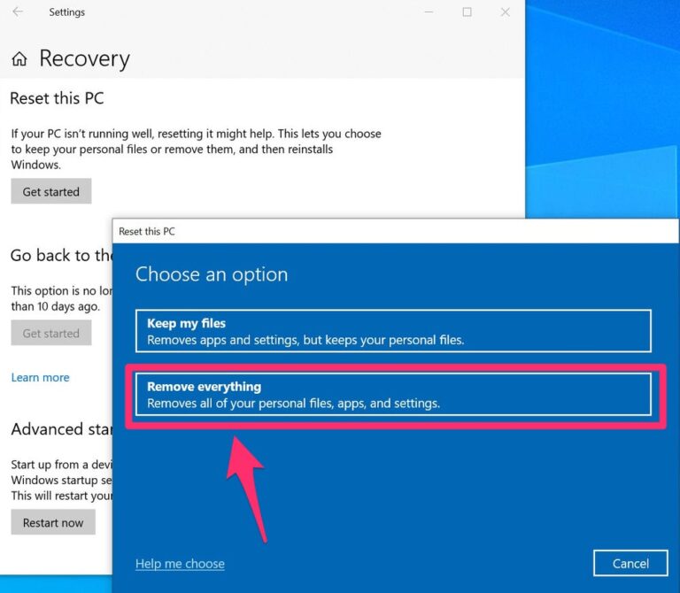How do I get everything back on my computer?