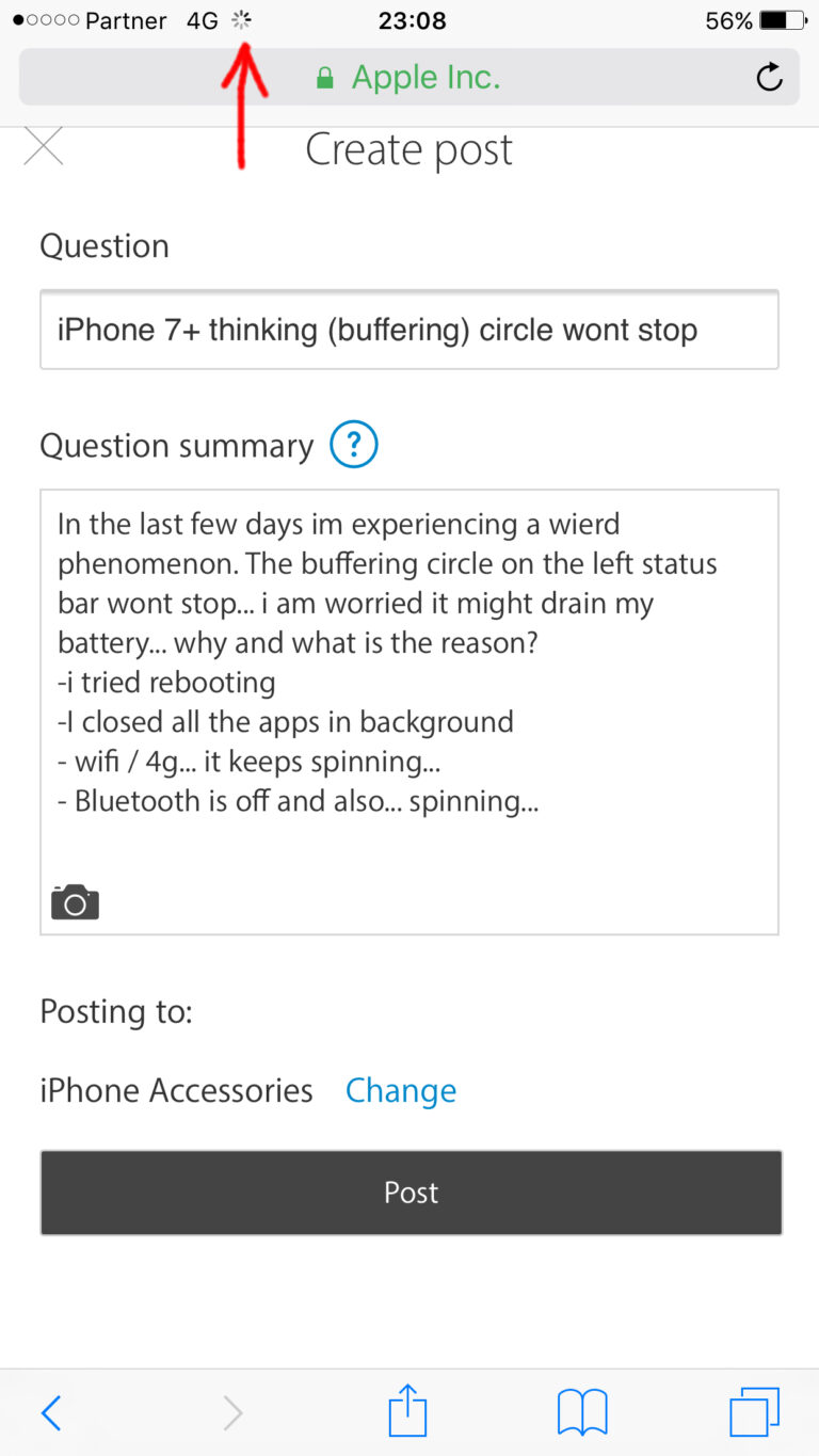 Cum fac iPhone-ul meu să oprească stocarea tampon?
