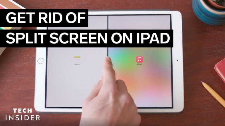How do I get rid of a double screen?