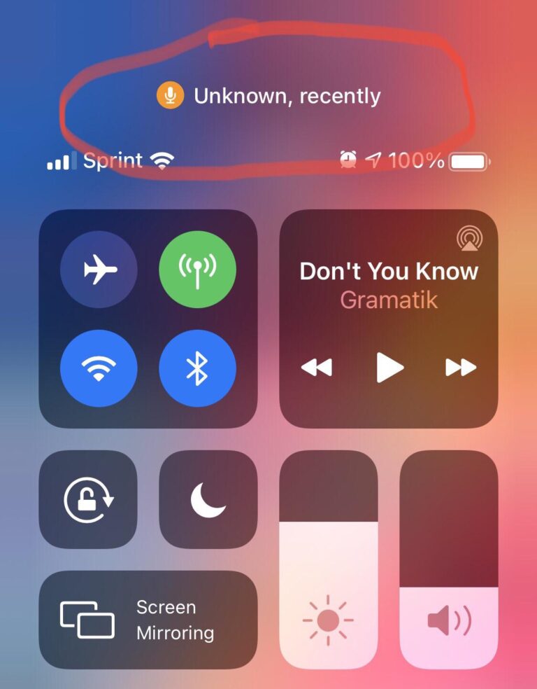 How do I get rid of unknown microphone?