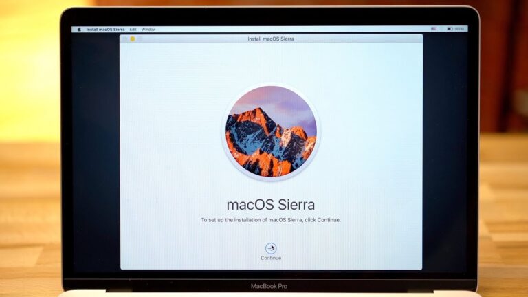 Cum mă întorc la macOS Sierra?