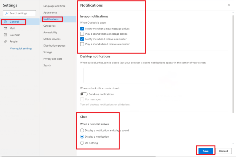 Hvordan slår jeg lyden fra i Outlook?