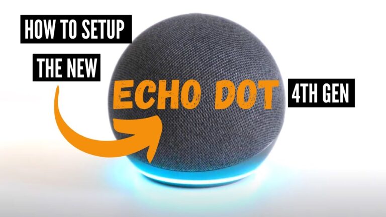 Hvordan sætter jeg Echo DOT 4 i parringstilstand?