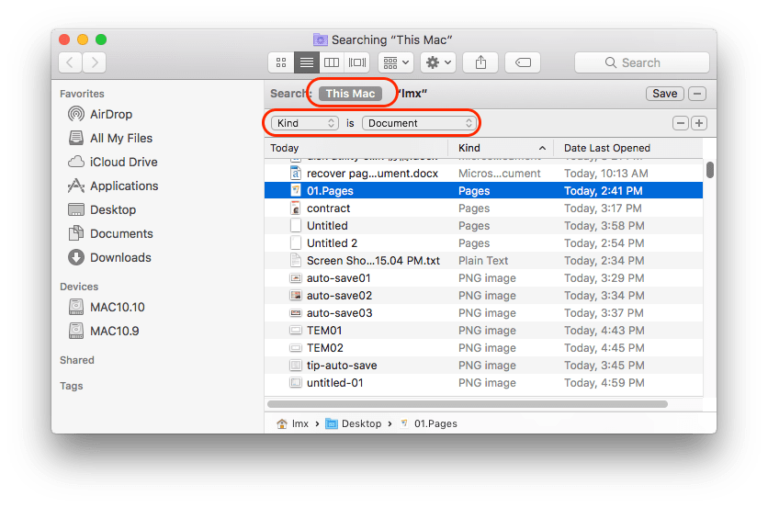 How do I recover an unsaved Pages document?
