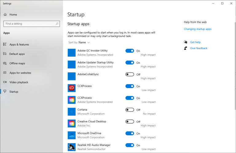 How do I remove AdobeCollabSync from startup?