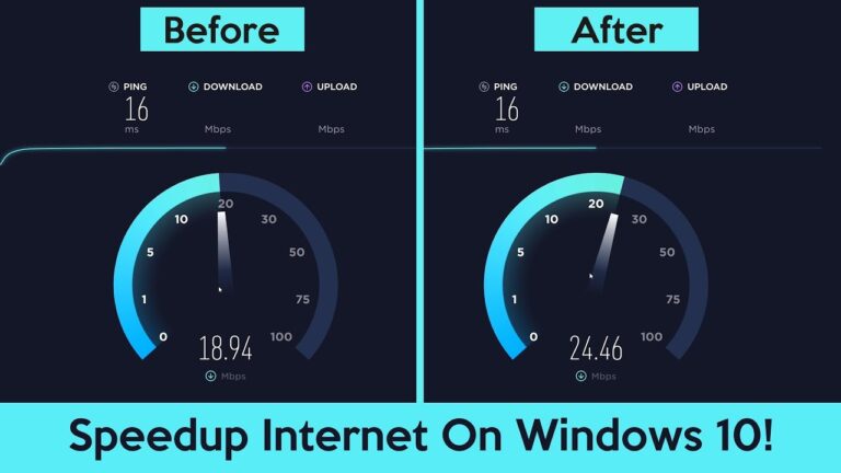 How do I speed up my internet connection?