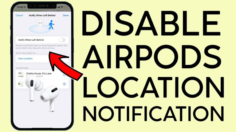 Hvordan stopper jeg sporing af Airpod-professionelle?