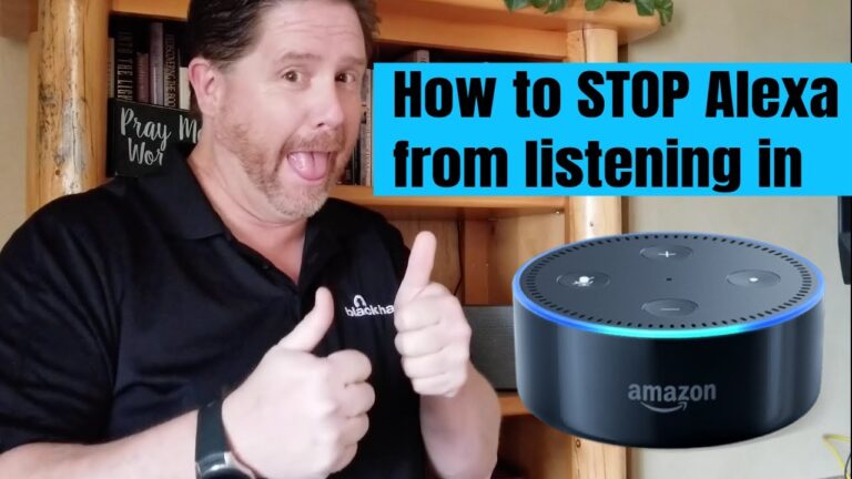 How do I stop Alexa from always listening?