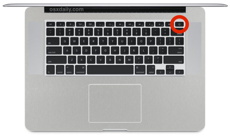 How do I unfreeze my MacBook Pro without the power button?