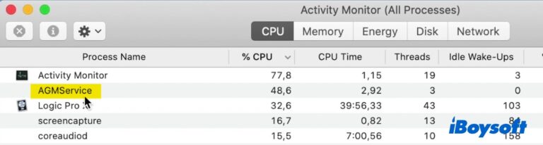 Hur avinstallerar jag AGMService Mac?