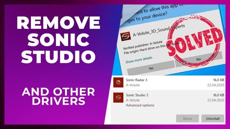 How do I uninstall ASUS Sonic?