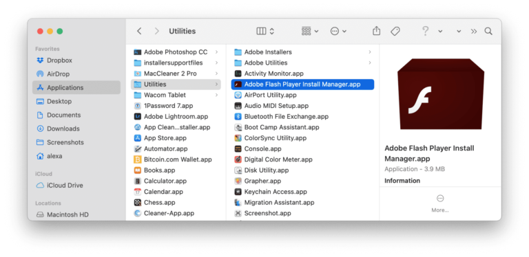 Hur avinstallerar jag Flash Player på Mac?