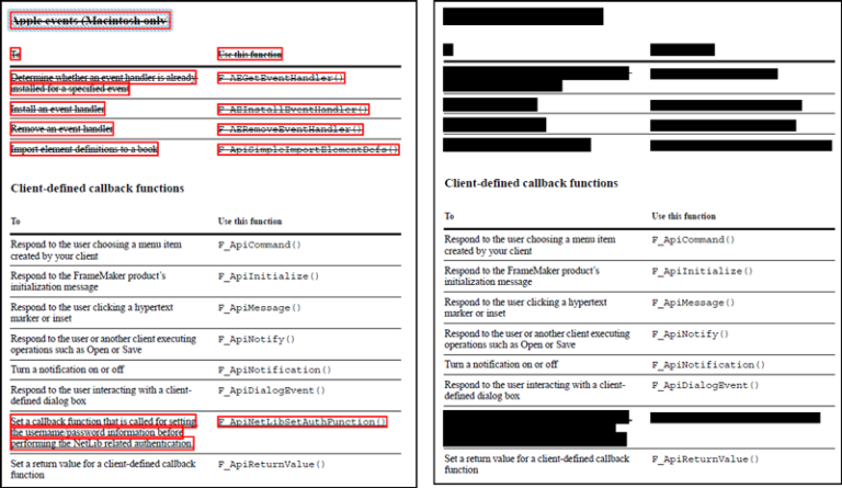 How do you hide changes in a PDF?