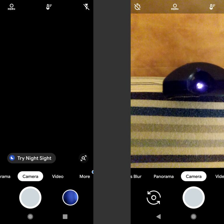 How do you know if there is a camera in a room?