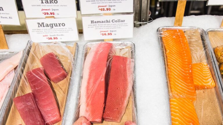 How do you know if tuna is sushi-grade?